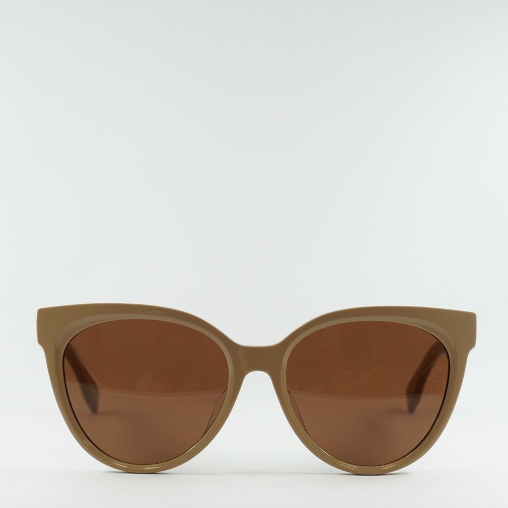 💯 FENDI FE40008U 57J BROWN BEIGE SUNGLASSES , worn ones , like new - Picture 3 of 14
